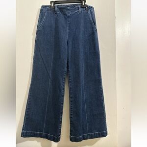 AG Adriano Goldschmied Dark Blue Flare Jeans